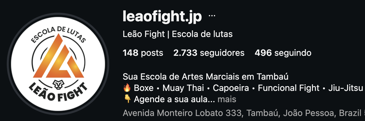 Perfil @leaofight.jp